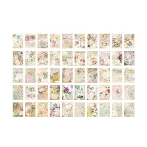 100 Pieces/set, DIY Material, Vintage Scrapbook, Message Paper, Journal Book Material, 3.9 Inch * 5.5 Inch