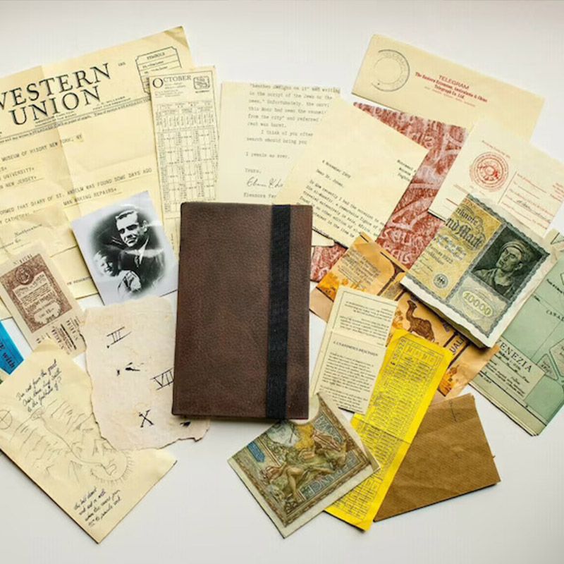 Grail Diary Prop Replica Diary For Indiana Jones With Hiddenprecious Deposits Avid Movie Fans Gift Retro Spiral Notebook Notepad